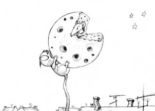 cheese moon Destroye Calendar 2008